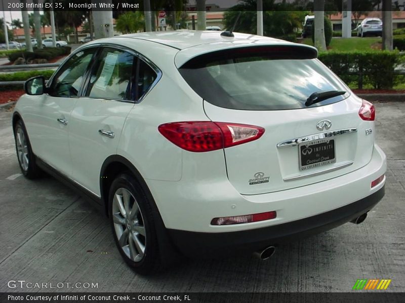 Moonlight White / Wheat 2008 Infiniti EX 35