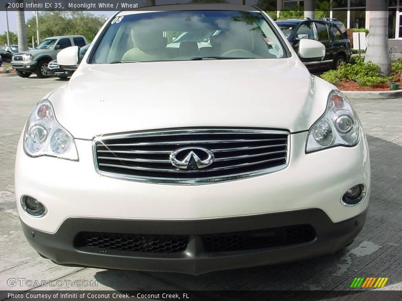 Moonlight White / Wheat 2008 Infiniti EX 35