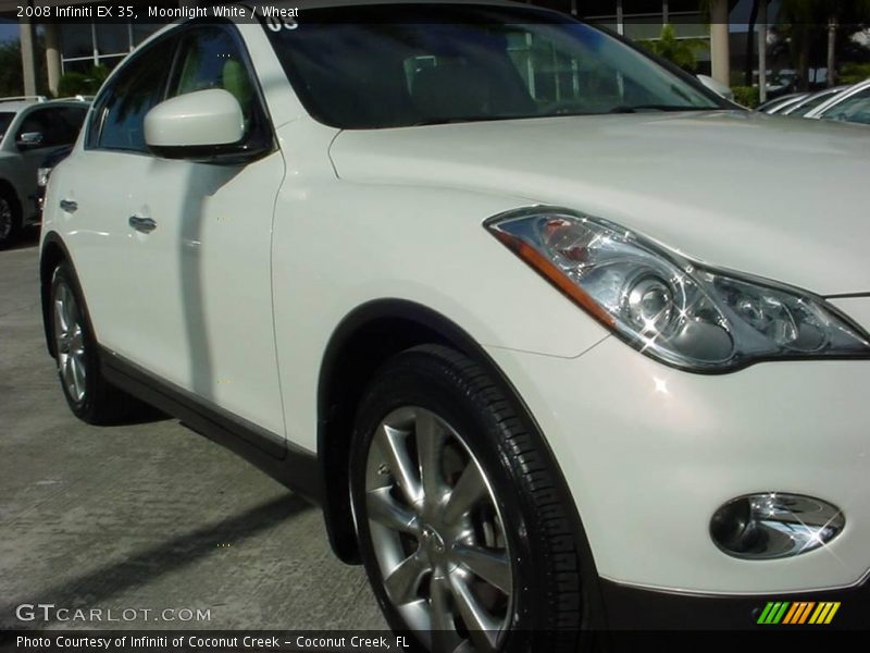 Moonlight White / Wheat 2008 Infiniti EX 35