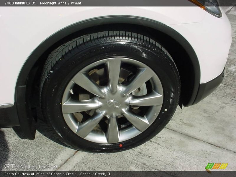 Moonlight White / Wheat 2008 Infiniti EX 35