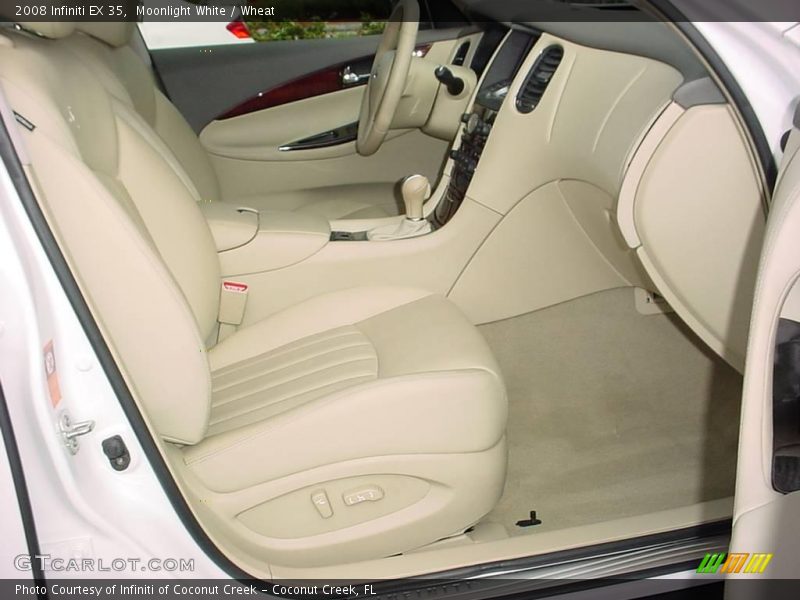 Moonlight White / Wheat 2008 Infiniti EX 35