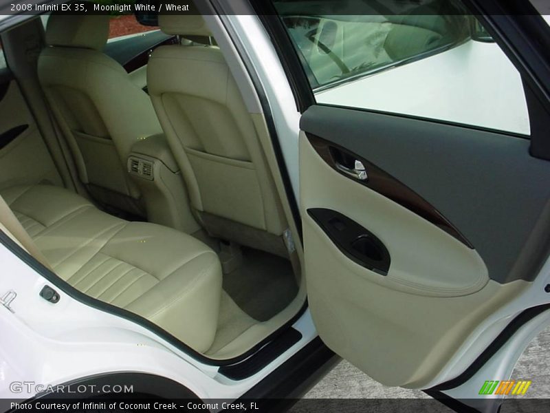 Moonlight White / Wheat 2008 Infiniti EX 35