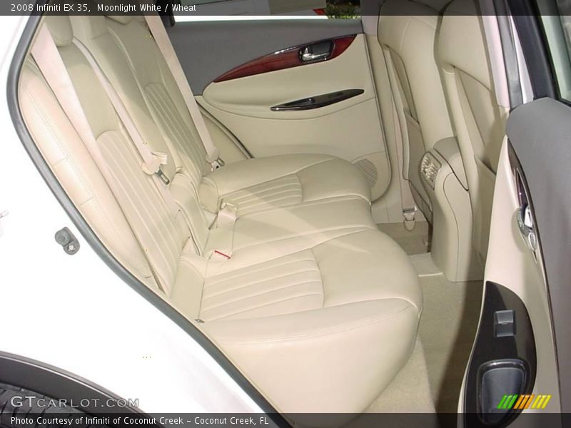 Moonlight White / Wheat 2008 Infiniti EX 35