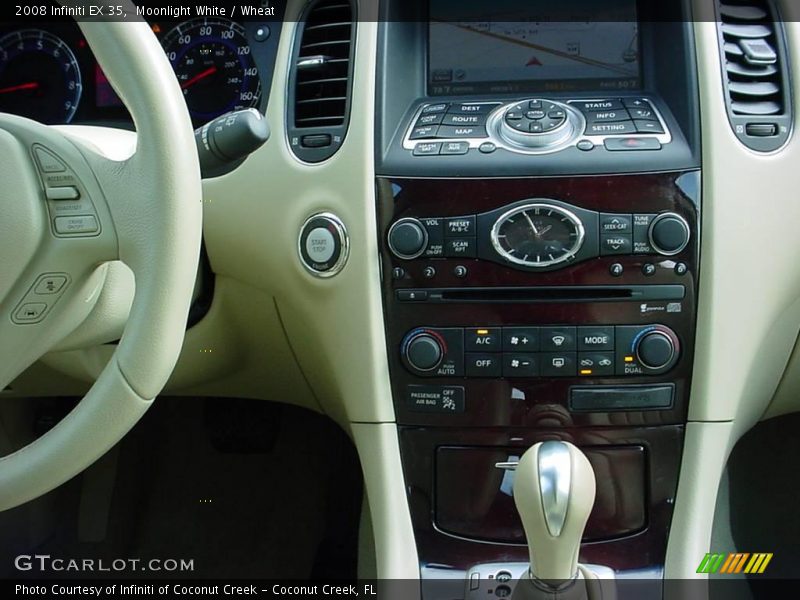 Moonlight White / Wheat 2008 Infiniti EX 35
