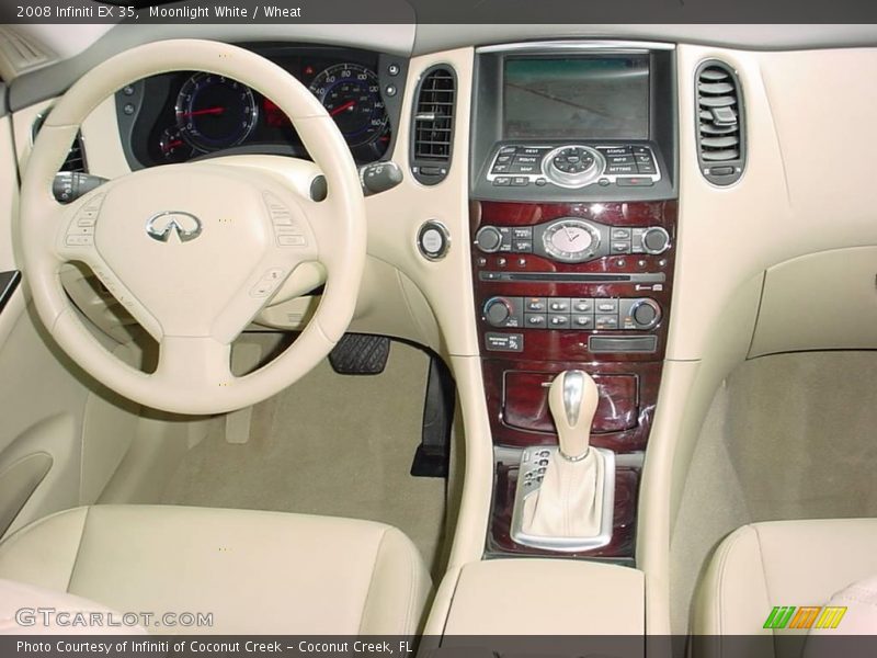 Moonlight White / Wheat 2008 Infiniti EX 35