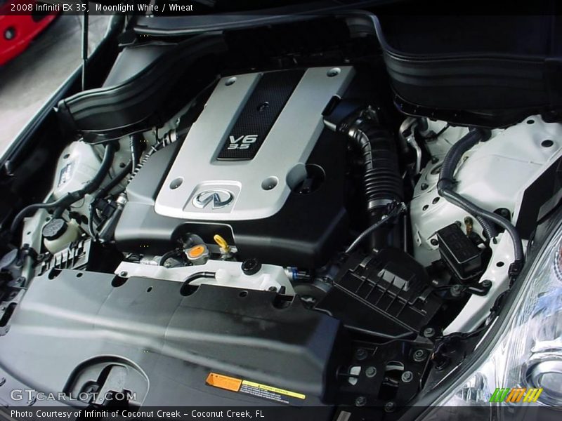 Moonlight White / Wheat 2008 Infiniti EX 35