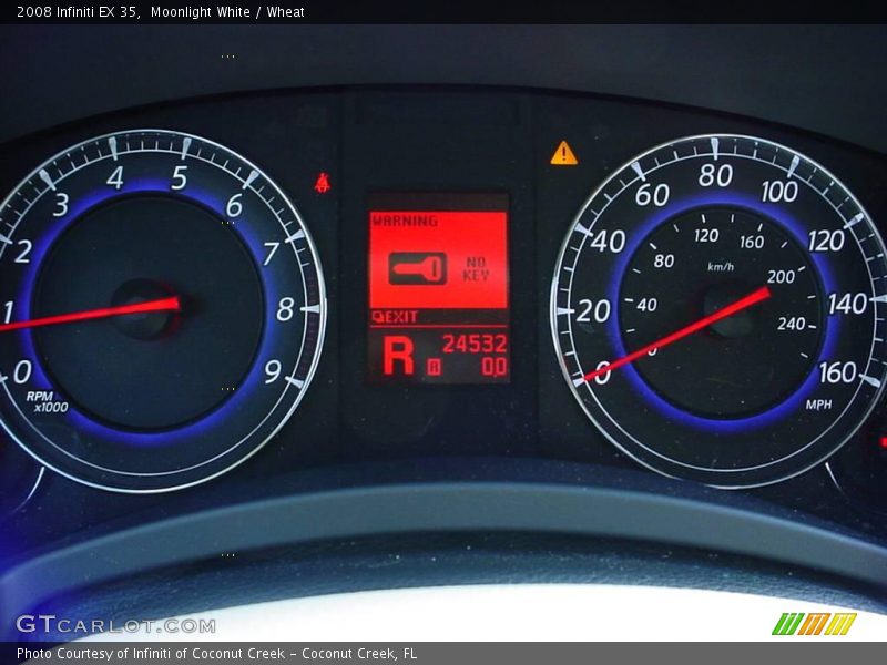 Moonlight White / Wheat 2008 Infiniti EX 35