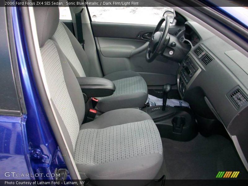 Sonic Blue Metallic / Dark Flint/Light Flint 2006 Ford Focus ZX4 SES Sedan