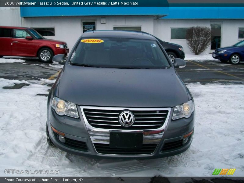 United Grey Metallic / Latte Macchiato 2006 Volkswagen Passat 3.6 Sedan