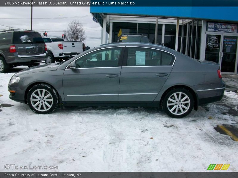 United Grey Metallic / Latte Macchiato 2006 Volkswagen Passat 3.6 Sedan