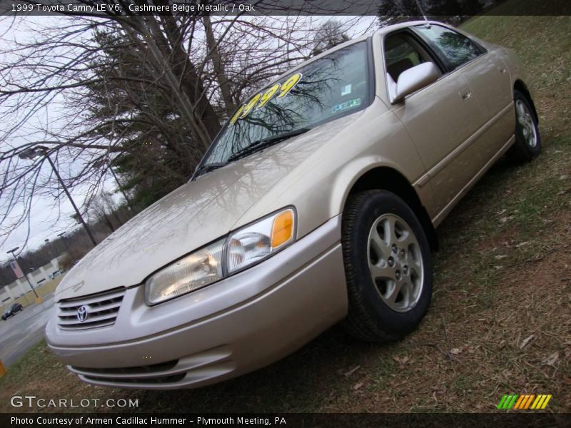 Cashmere Beige Metallic / Oak 1999 Toyota Camry LE V6