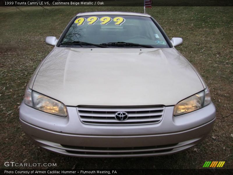 Cashmere Beige Metallic / Oak 1999 Toyota Camry LE V6