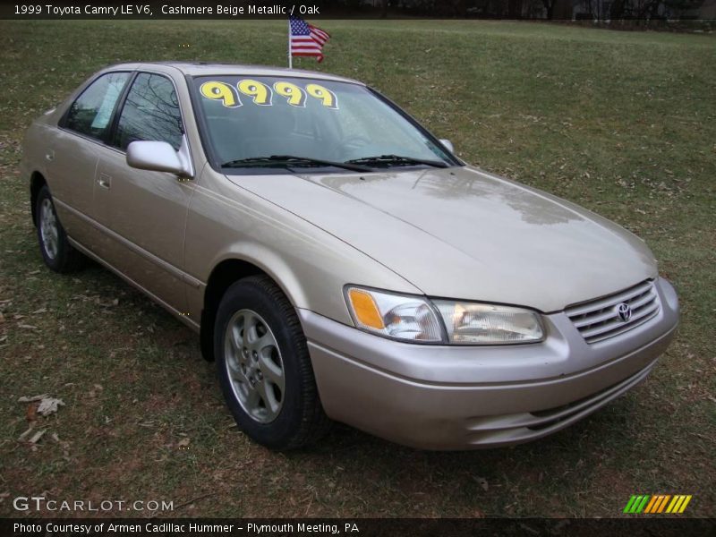 Cashmere Beige Metallic / Oak 1999 Toyota Camry LE V6