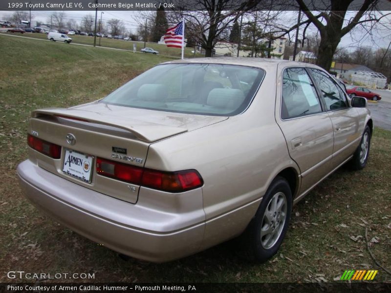 Cashmere Beige Metallic / Oak 1999 Toyota Camry LE V6