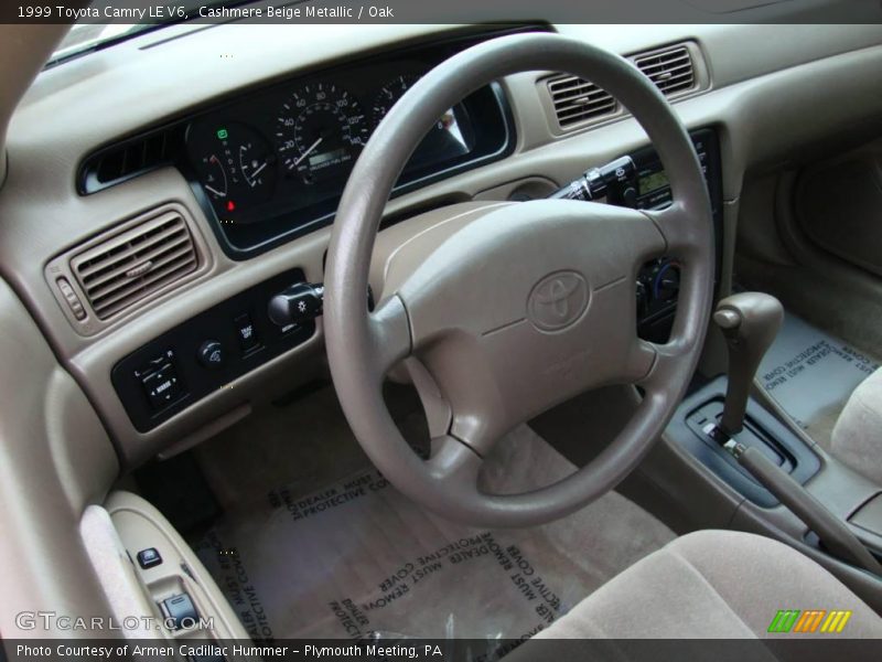 Cashmere Beige Metallic / Oak 1999 Toyota Camry LE V6