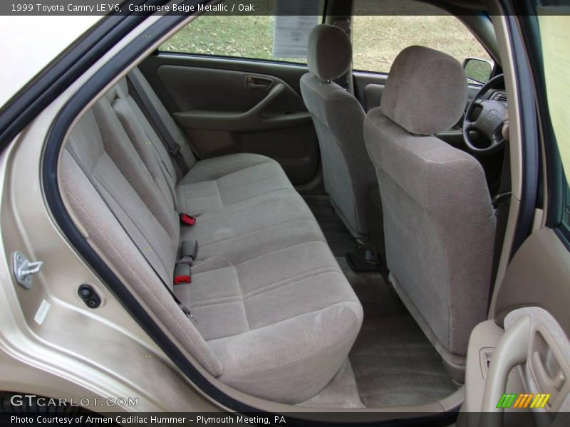 Cashmere Beige Metallic / Oak 1999 Toyota Camry LE V6