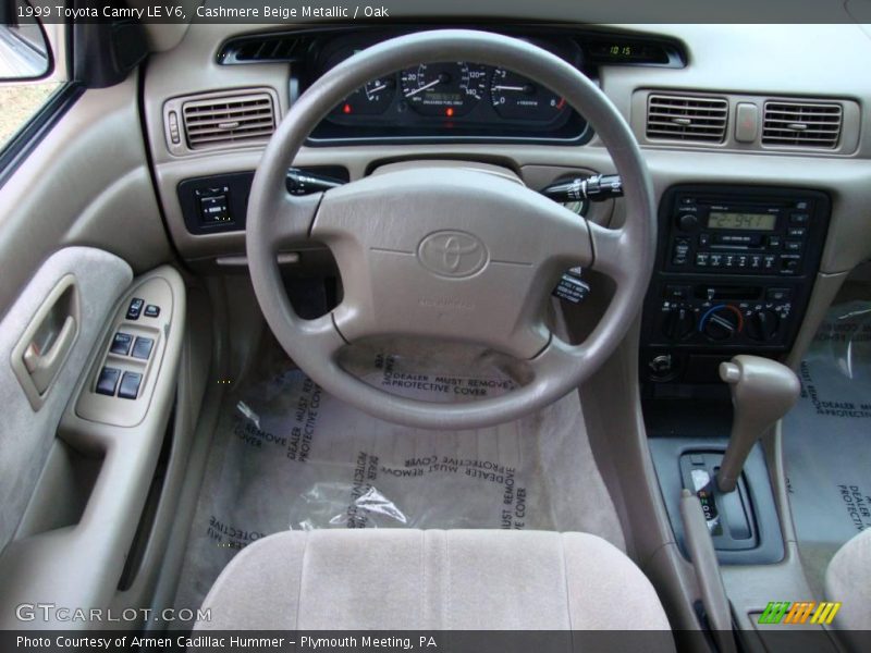 Cashmere Beige Metallic / Oak 1999 Toyota Camry LE V6