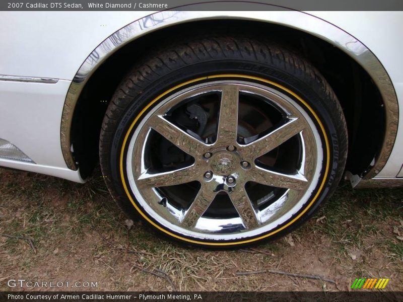 White Diamond / Cashmere 2007 Cadillac DTS Sedan