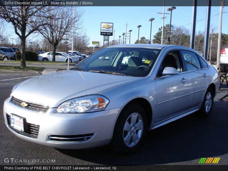 Silver Ice Metallic / Ebony 2009 Chevrolet Impala LT