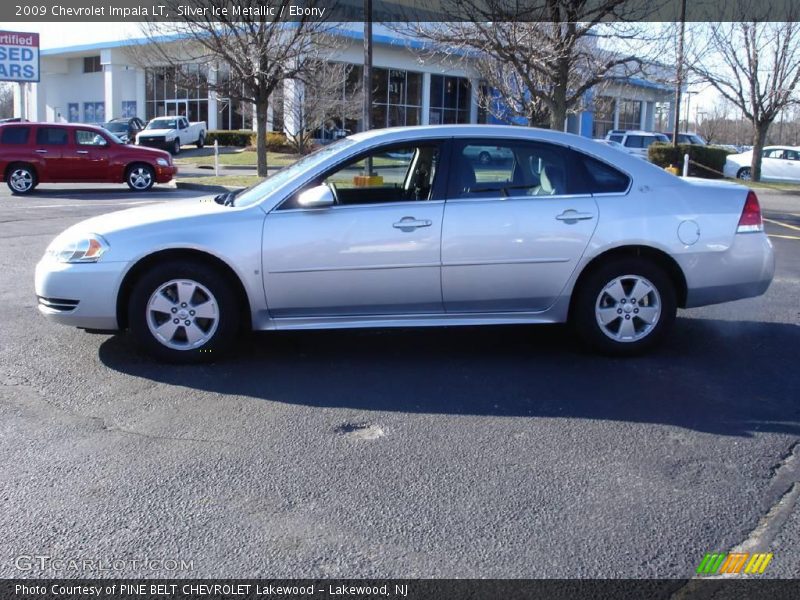 Silver Ice Metallic / Ebony 2009 Chevrolet Impala LT