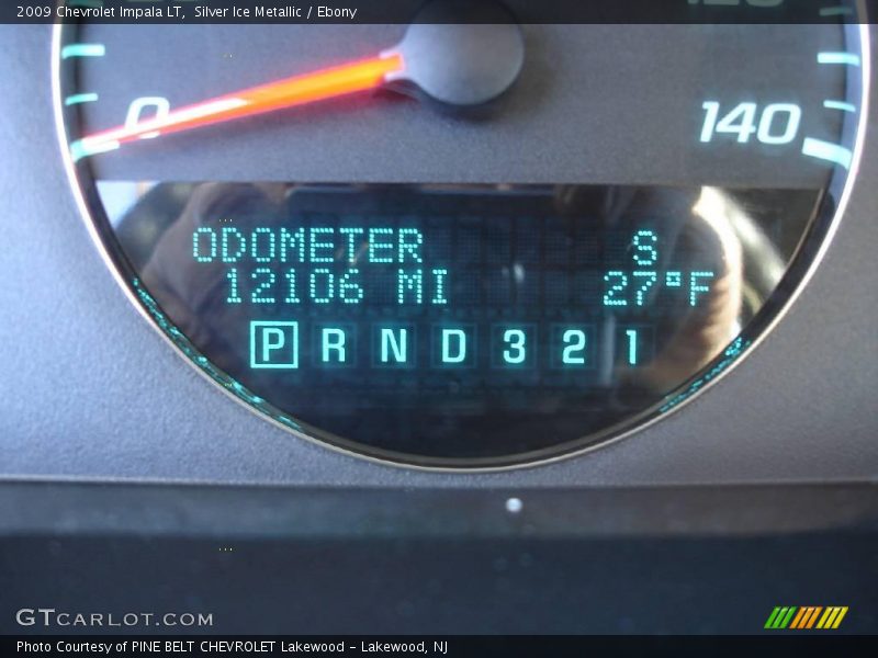 Silver Ice Metallic / Ebony 2009 Chevrolet Impala LT