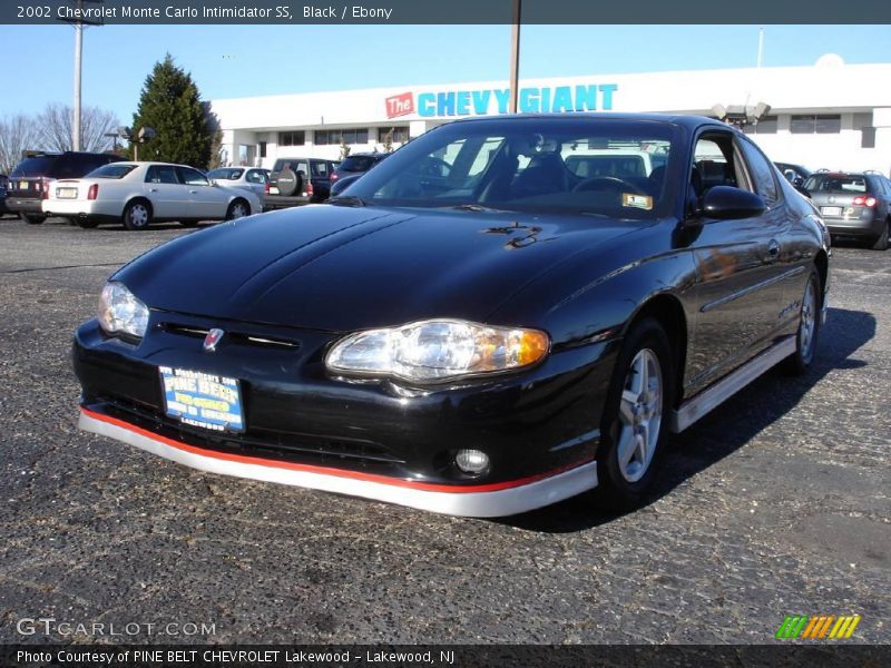 Front 3/4 View of 2002 Monte Carlo Intimidator SS