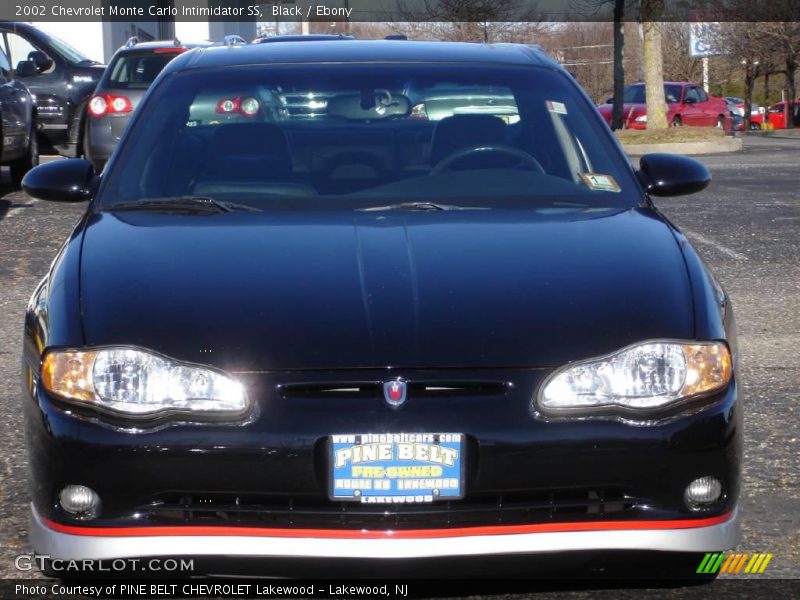 Black / Ebony 2002 Chevrolet Monte Carlo Intimidator SS
