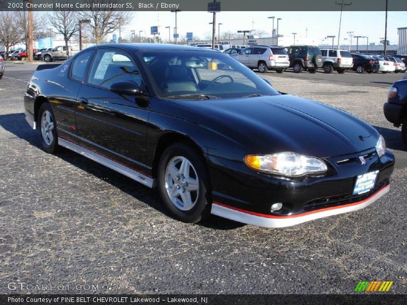 Black / Ebony 2002 Chevrolet Monte Carlo Intimidator SS