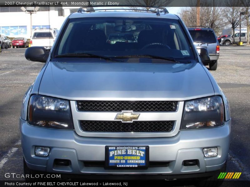 Moondust Metallic / Ebony 2007 Chevrolet TrailBlazer LT 4x4