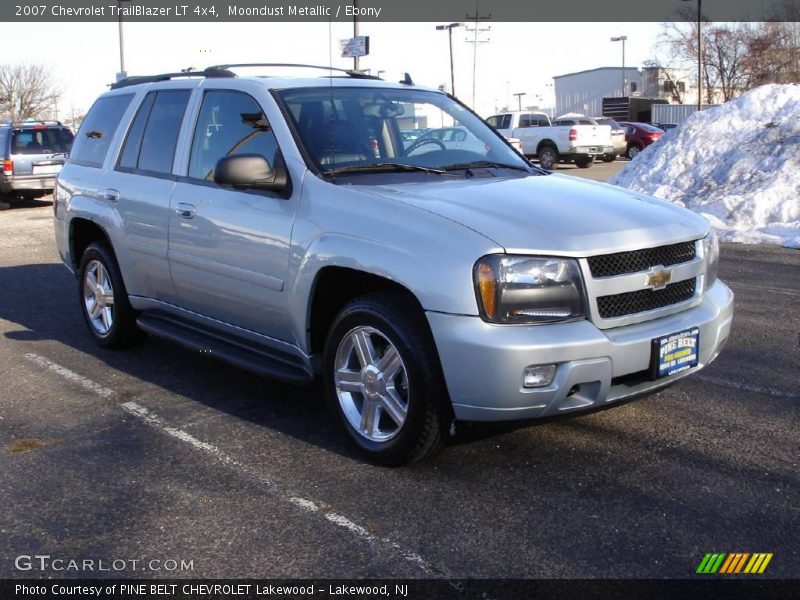 Moondust Metallic / Ebony 2007 Chevrolet TrailBlazer LT 4x4