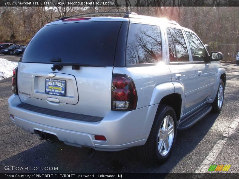 Moondust Metallic / Ebony 2007 Chevrolet TrailBlazer LT 4x4