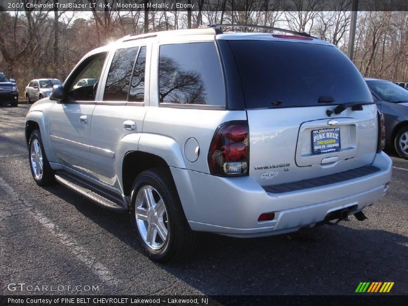 Moondust Metallic / Ebony 2007 Chevrolet TrailBlazer LT 4x4
