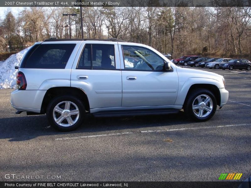 Moondust Metallic / Ebony 2007 Chevrolet TrailBlazer LT 4x4