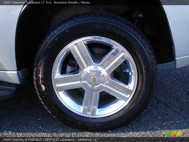 Moondust Metallic / Ebony 2007 Chevrolet TrailBlazer LT 4x4