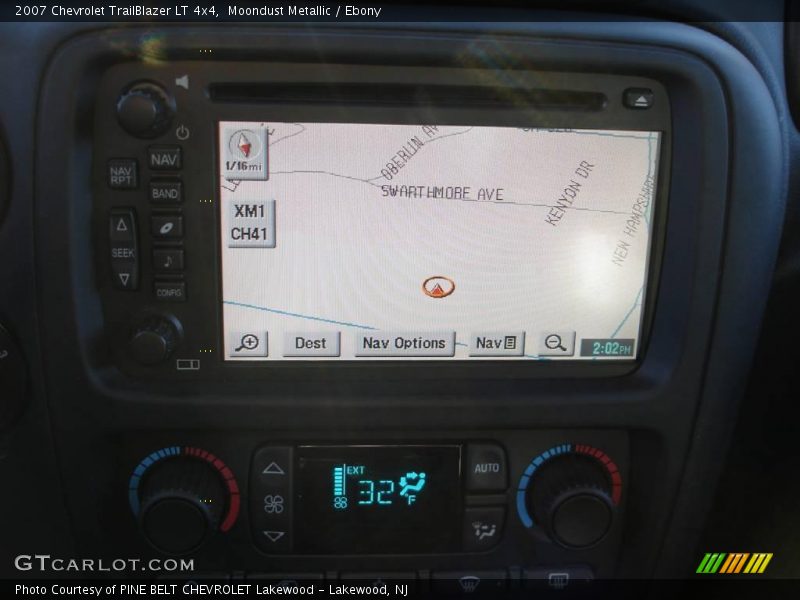 Moondust Metallic / Ebony 2007 Chevrolet TrailBlazer LT 4x4
