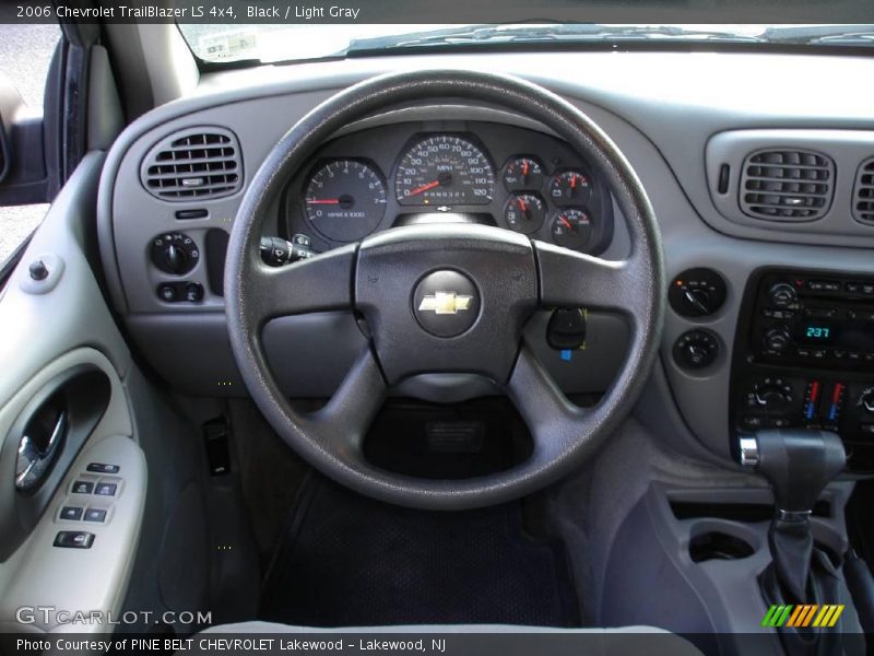 Black / Light Gray 2006 Chevrolet TrailBlazer LS 4x4