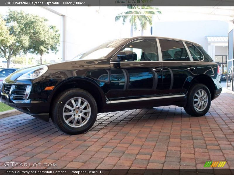 Black / Black 2008 Porsche Cayenne Tiptronic