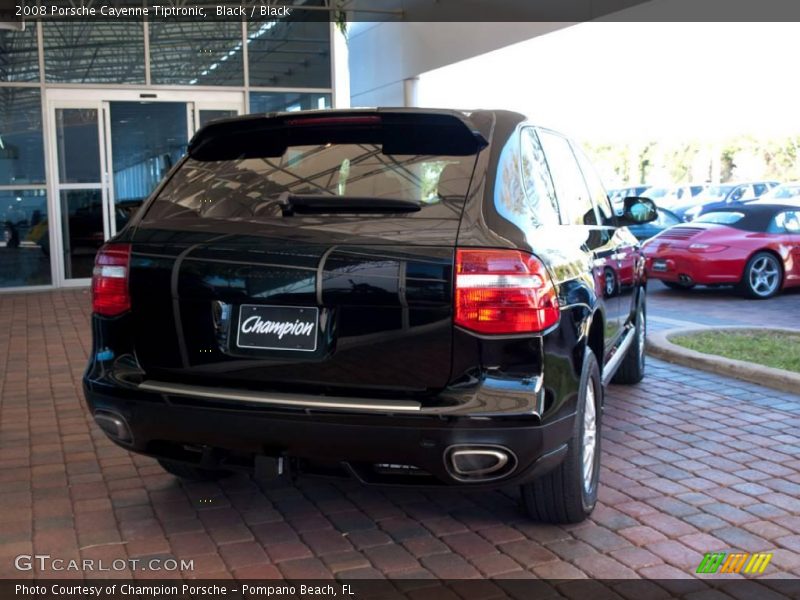 Black / Black 2008 Porsche Cayenne Tiptronic