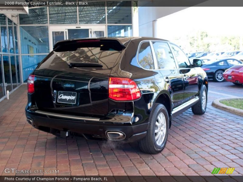 Black / Black 2008 Porsche Cayenne Tiptronic
