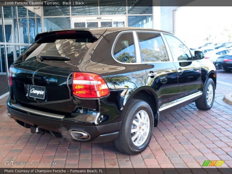 Black / Black 2008 Porsche Cayenne Tiptronic