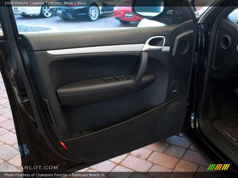 Black / Black 2008 Porsche Cayenne Tiptronic
