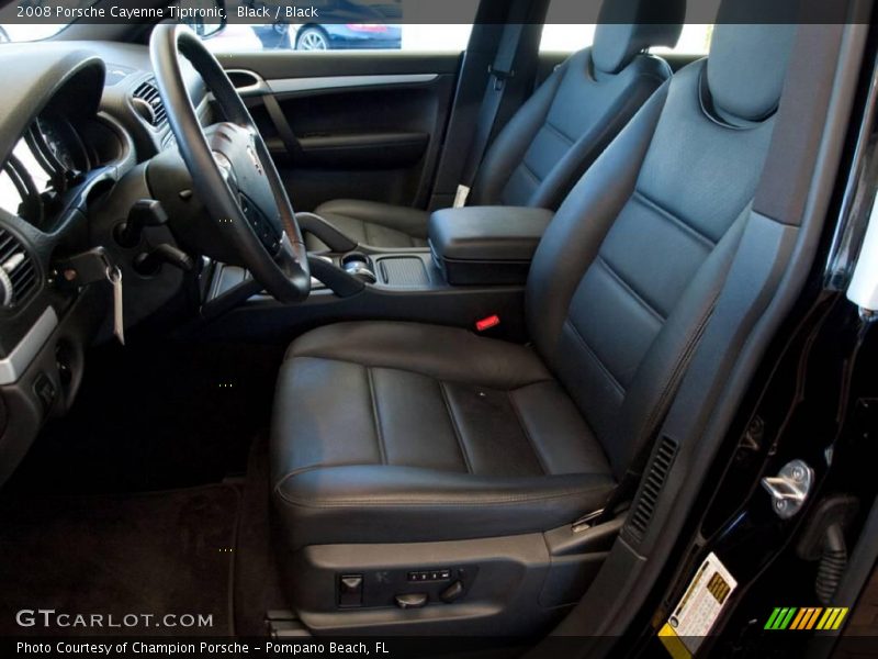 Black / Black 2008 Porsche Cayenne Tiptronic