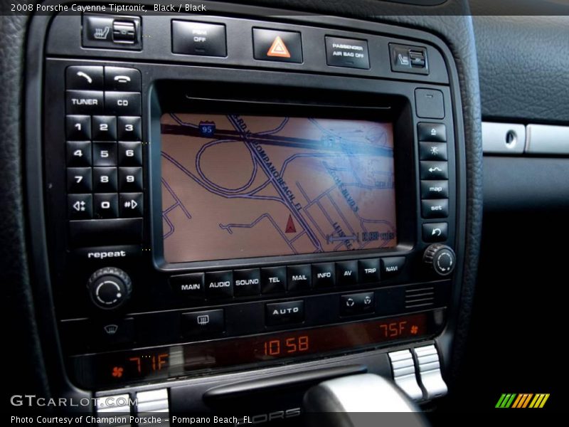 Black / Black 2008 Porsche Cayenne Tiptronic