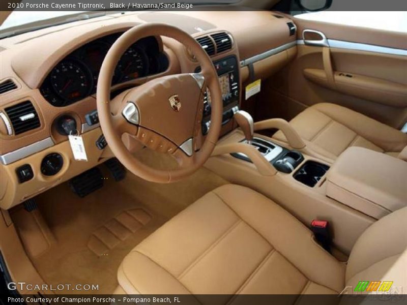 Black / Havanna/Sand Beige 2010 Porsche Cayenne Tiptronic