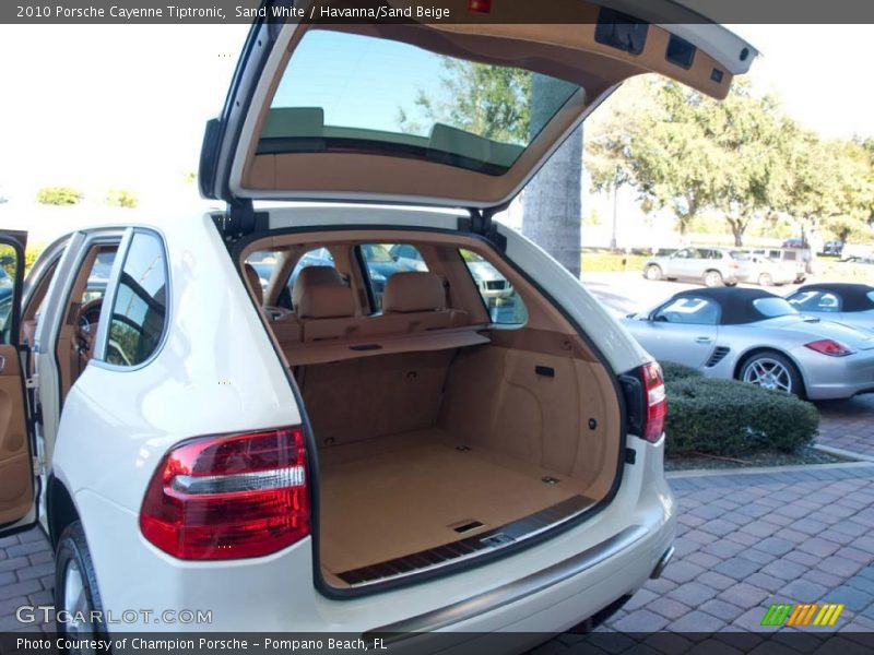 Sand White / Havanna/Sand Beige 2010 Porsche Cayenne Tiptronic