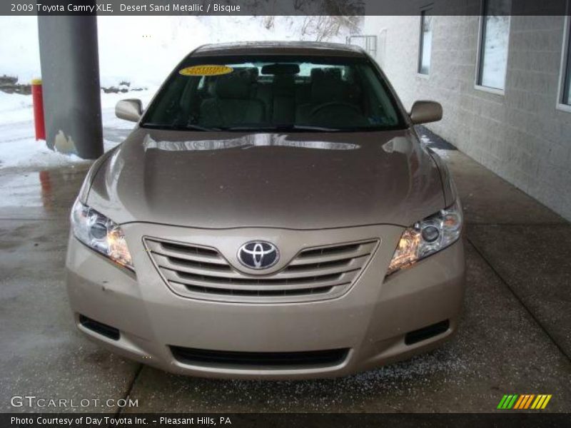 Desert Sand Metallic / Bisque 2009 Toyota Camry XLE
