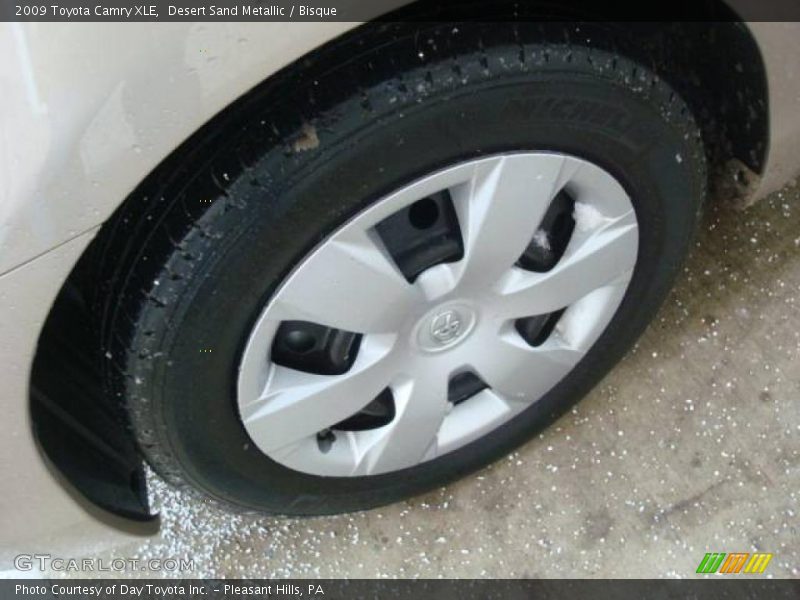 Desert Sand Metallic / Bisque 2009 Toyota Camry XLE
