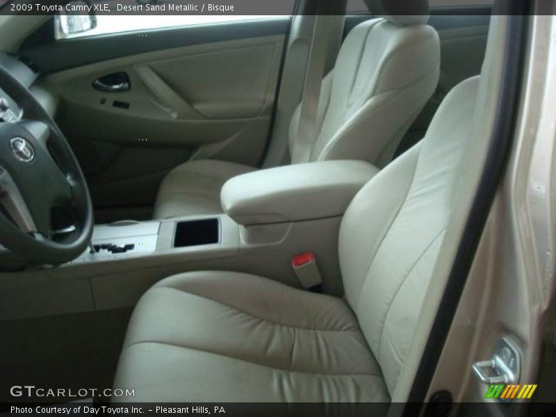 Desert Sand Metallic / Bisque 2009 Toyota Camry XLE