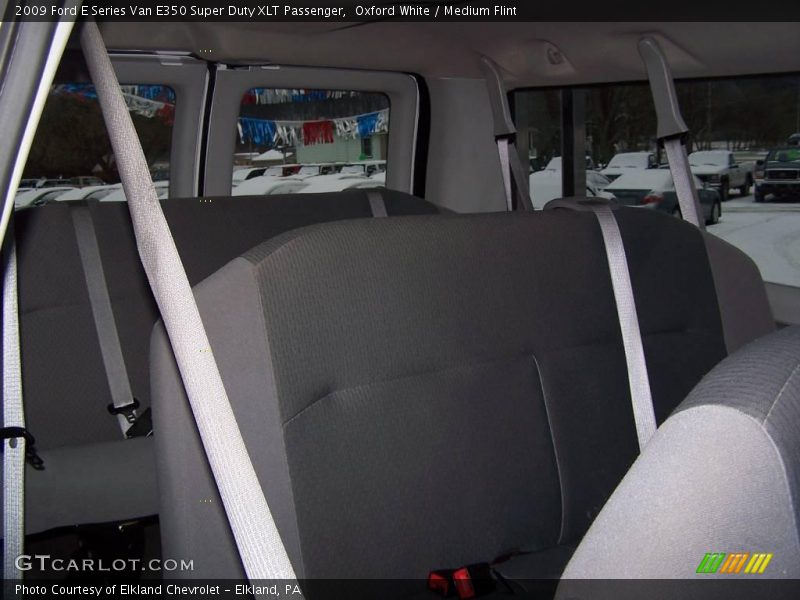 Oxford White / Medium Flint 2009 Ford E Series Van E350 Super Duty XLT Passenger