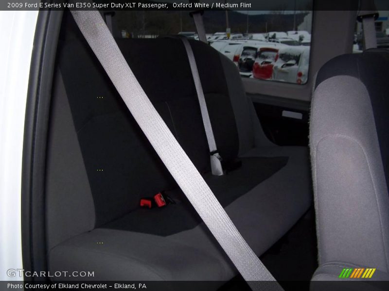 Oxford White / Medium Flint 2009 Ford E Series Van E350 Super Duty XLT Passenger